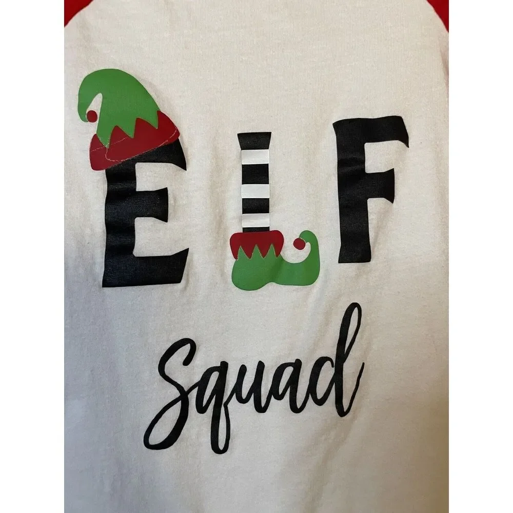 Elf Squad Christmas Holiday Shirt Size 4T‎